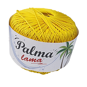 76216 Lama Palma yarn Bra and Swim Suite 50gr/175Meters Yellow Color,Col 13  Polyester ,Material 100% Polypropylene,Summer,Crhochet Needles 3 Tunisian  Crochet Hook no 4-4,5 (10 4) () - Suzukyoto